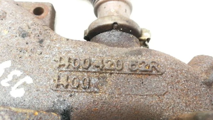 фото №8, Колектор випускний renault grand scénic iii jz0/1_ 140042062r 1.46l