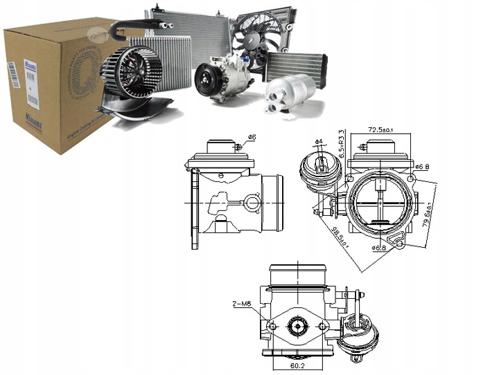 фото №14, Nissens клапан egr vw t4 2,5tdi