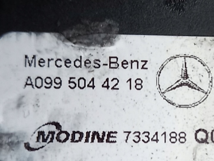 фото №14, Комплект радіатор mercedes glc x253 c253 250d 250 300d 300 300e a0999061301