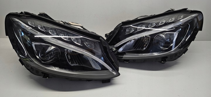 фото №3, Mercedes c класс 205 фара полный led performance левая правая
