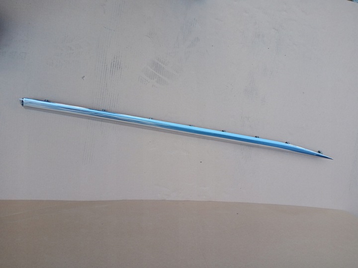 фото №4, Mitsubishi outlander iii правая планка хром порога дверь перед