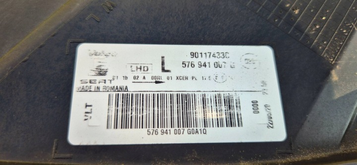 фото №16, Seat ateca 16-20 фара левые перед полный led 576941007g eu org