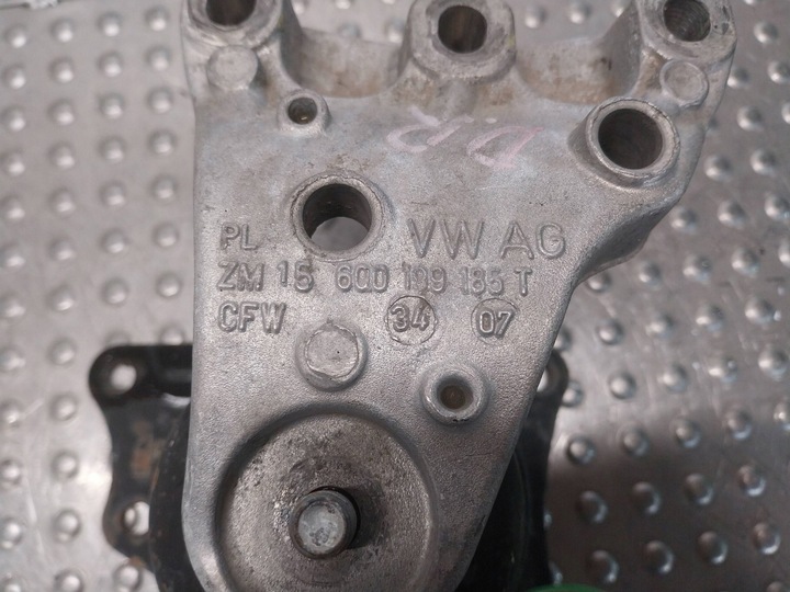 фото №6, Лапи подушка двигателя 6q0199185t seat ibiza iv polo v 6r a1 8x 1.4 16v