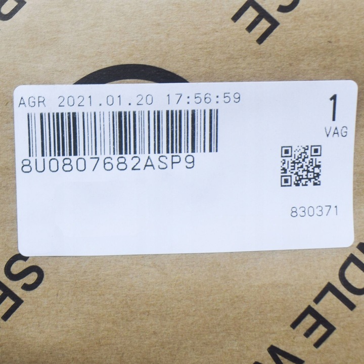 фото №8, New audi q3 8u передний бампер правый fog решётка 8u0807682asp9