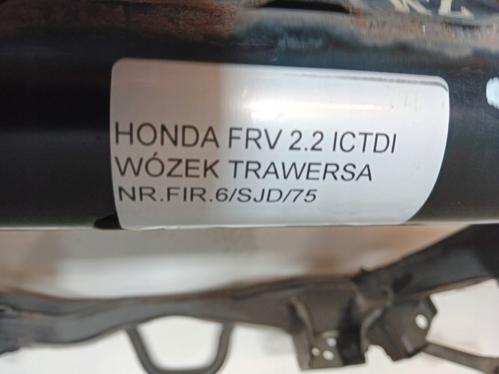 фото №13, Honda fr-v 04-09 2.2 ictdi підрамник візок trawersa