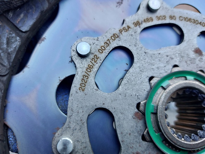 фото №7, Opel corsa f 23r сцепление двухмассовый маховик прижим 9846803480 9848930180 новое