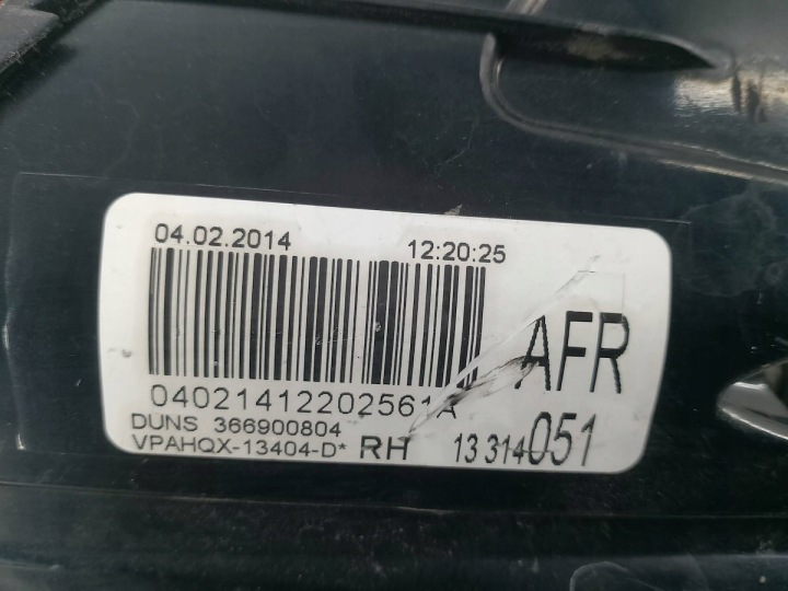 фото №8, Фара задняя правая opel astra j fl 13314051 13282243