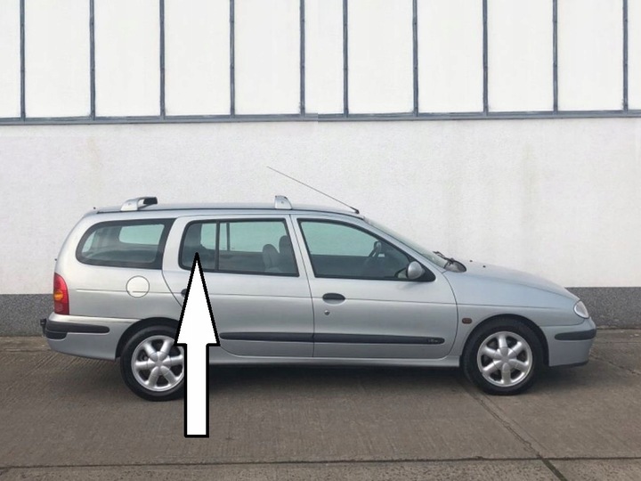 фото №1, Стекло дверная правая зад renault megane i fl универсал