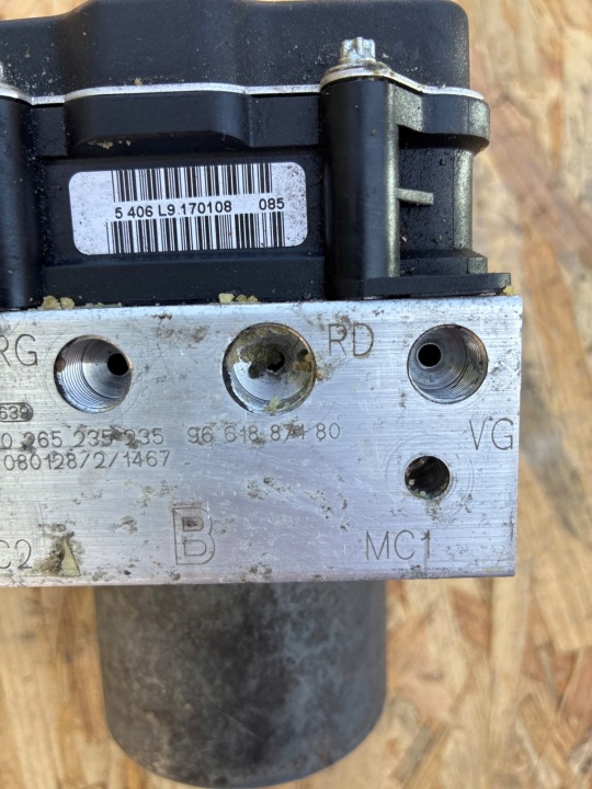 фото №6, Ciroen peugeot насос модуль управления abs 96 618 871 80 9663241380