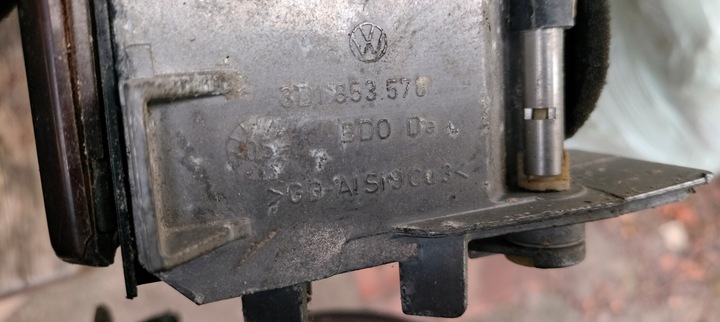 фото №7, Vw phaeton 3d0 3d1 02- часы решётка воздуховод