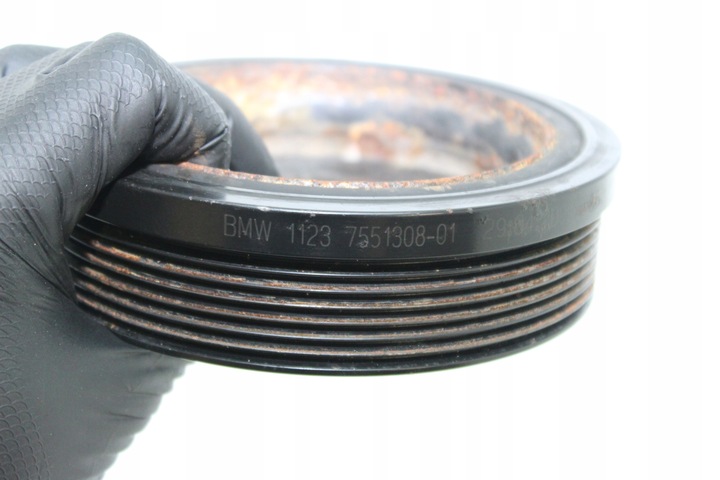 фото №5, Bmw e90 e87 колесо ременное вала 2.0 n43 7551308