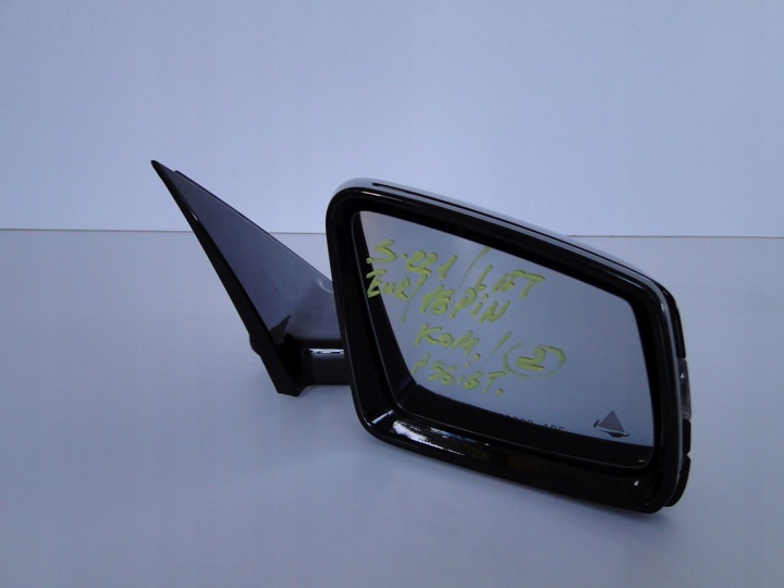 фото №11, Mercedes s клас 221 w221 рестайлінг дзеркало праві 18pin комплектні асистент