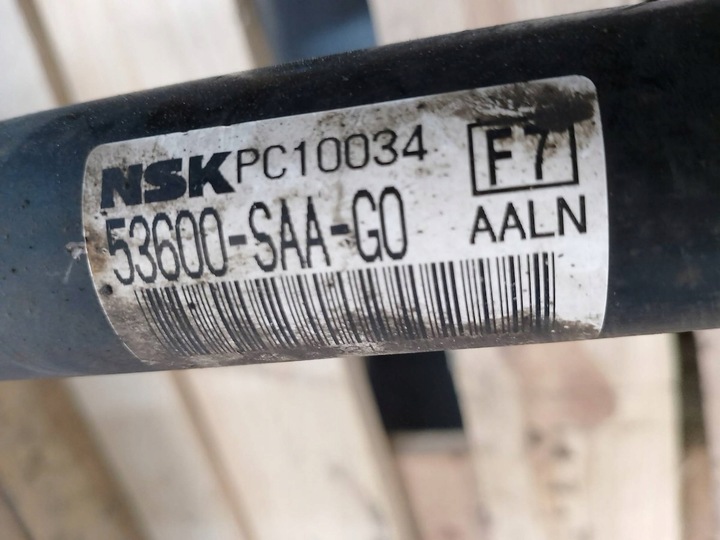 фото №6, Рейка рульового управління кермо електричний honda jazz ii 53600-saa-g0 1.2 i-dsi