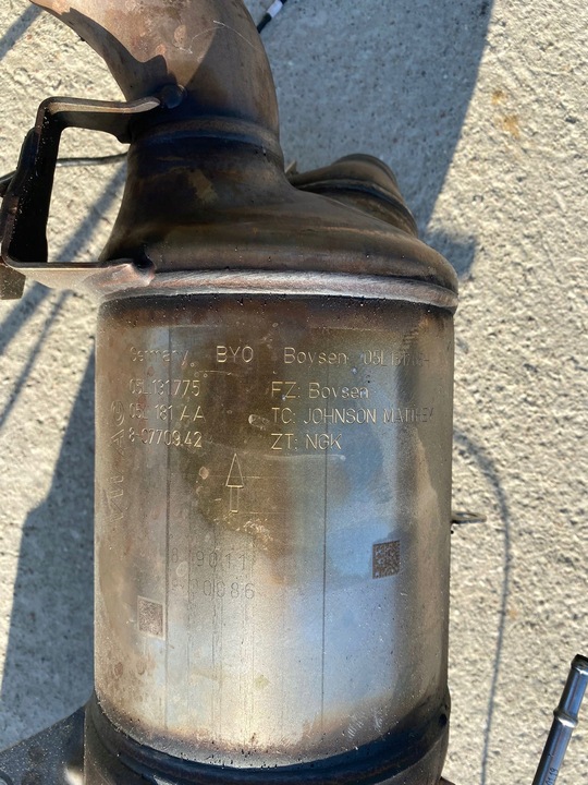 фото №1, Audi a6 a7 4k c8 каталізатор dpf 05l131766, 05l131775c, 05l181aa