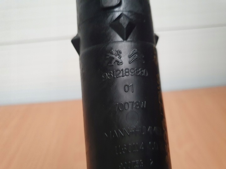 фото №11, Фільтр повітря впуск труба citroen c3 iii aircross 1.5 блакитний hdi 9828002080