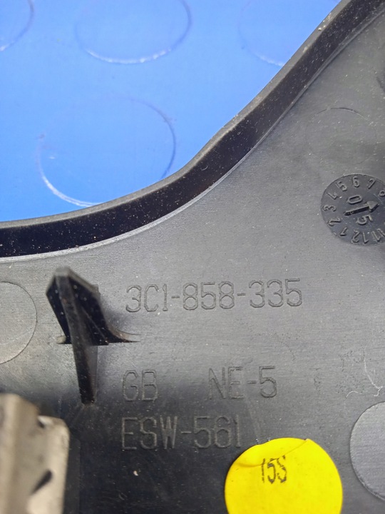 фото №8, Volkswagen passat b6 рамка консолі спідометра 3c1858335