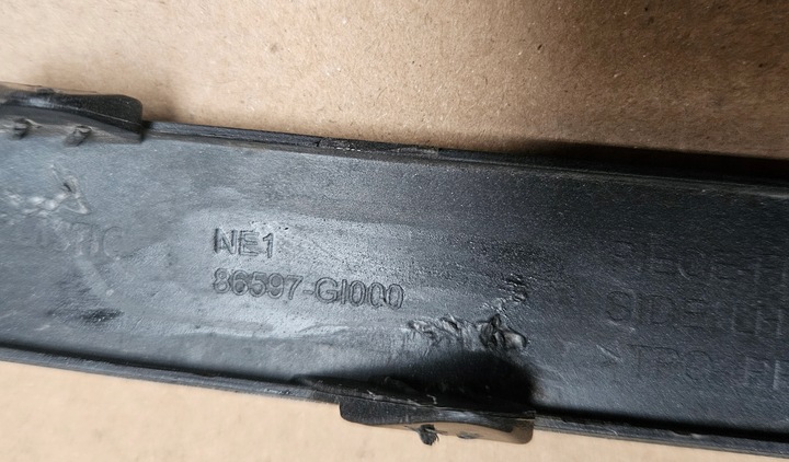 фото №8, Hyundai ioniq v 5 планка бампера перед левый левая 86597- gi000 86597gi000