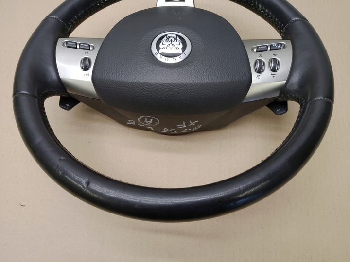 фото №8, Руль + подушка кожа лепестки мультифункция jaguar xf x250 2008-2011