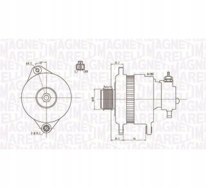 фото №1, Mm генератор 12v opel astra h 1.7 cdti