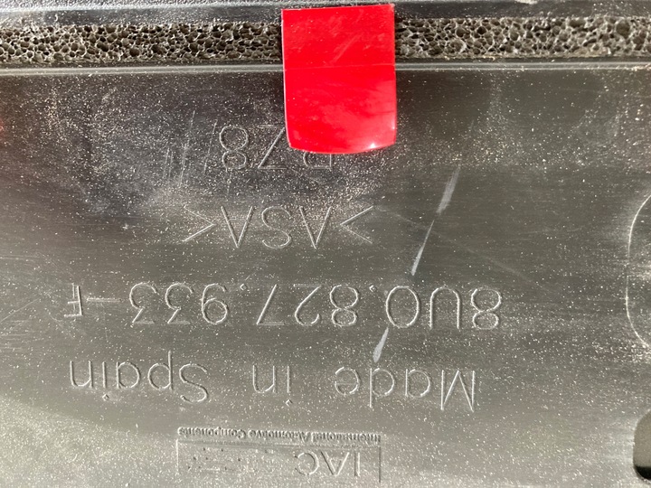 фото №6, Audi q3 спойлер кришки задньої 8u0827933f s line