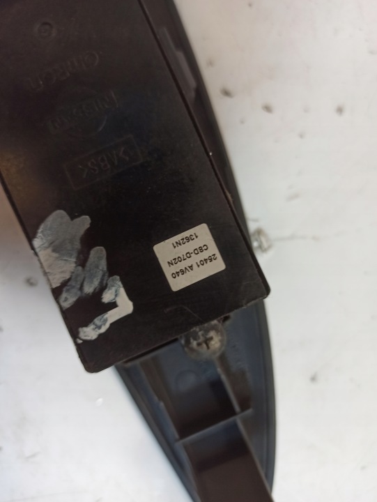 фото №6, Nissan primera p12 панель керування скло ліві перед 25401 av640 80961av660