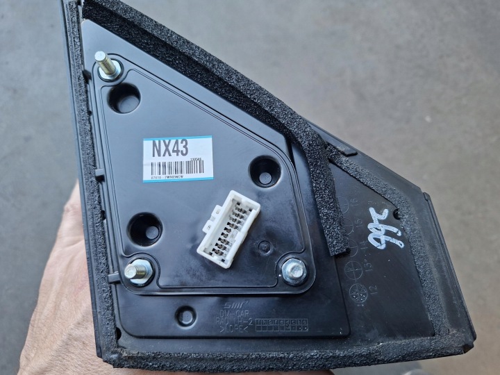 фото №14, Зеркало левое комплектные 10 pin 87610-2w903 hyundai santa fe iii ncw