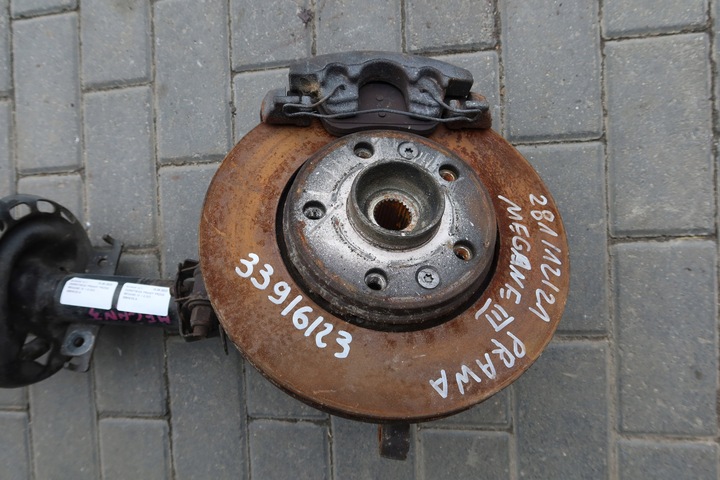 фото №2, Поворотна опора праві перед megane iii 1.5 dci