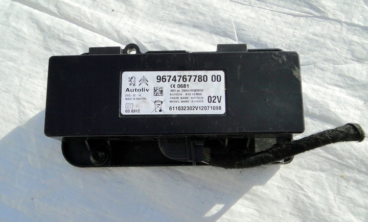 фото №1, Модуль блютуз 9674767780 citroen peugeot