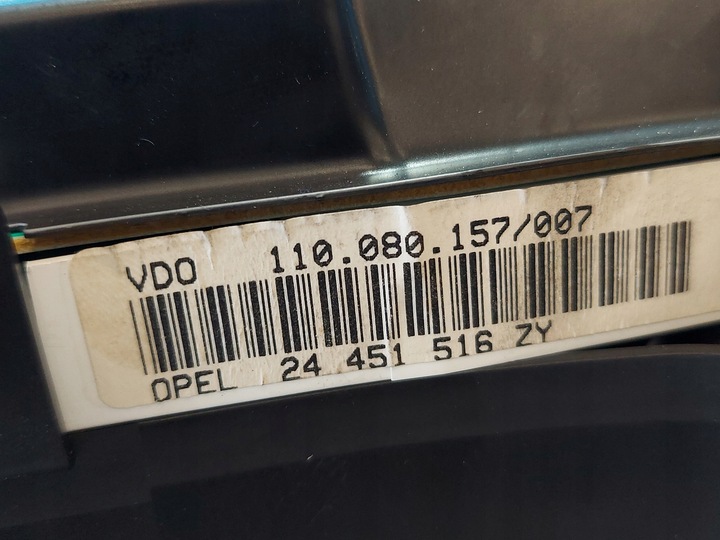 фото №10, Спидометр манометр opel astra g 2.2 16v 24451516zy