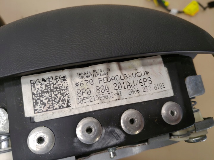 фото №5, Руль + подушка безопасности кожаный лепестки s-line sline audi a3 8p годы 03-08