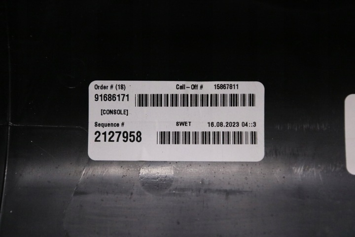 фото №14, Bmw x3 g01 lci туннель средний подлокотник кожа синий szew европа