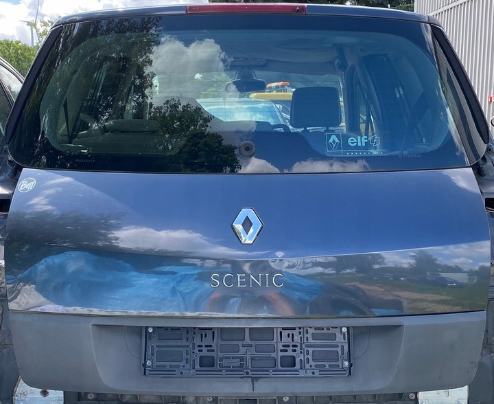 фото №1, Renault scenic ii 2 04 r крышка багажника зад teb66