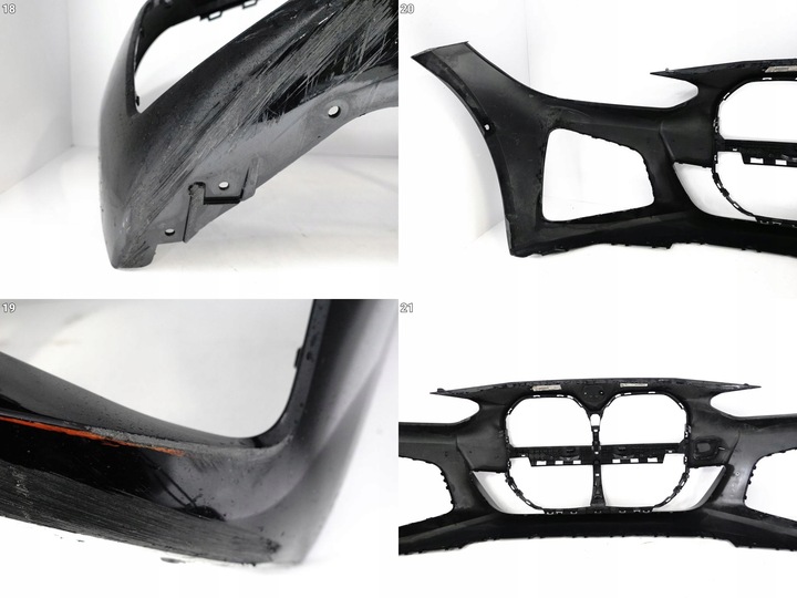 фото №13, Bmw 4 i4 g26 gran купе msp ice м-пакет bev 21- бампер бампер перед pdc