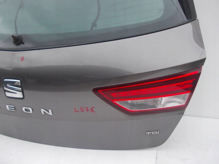 фото №7, Кришка багажника зад seat leon iii 3 універсал ls7k 2012 - 2019 5f