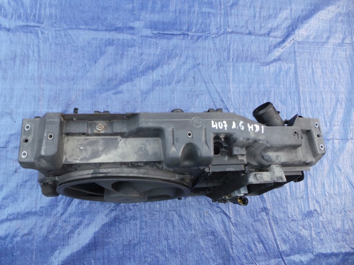 фото №4, Передняя панель радиатор peugeot 407 1.6hdi kpl