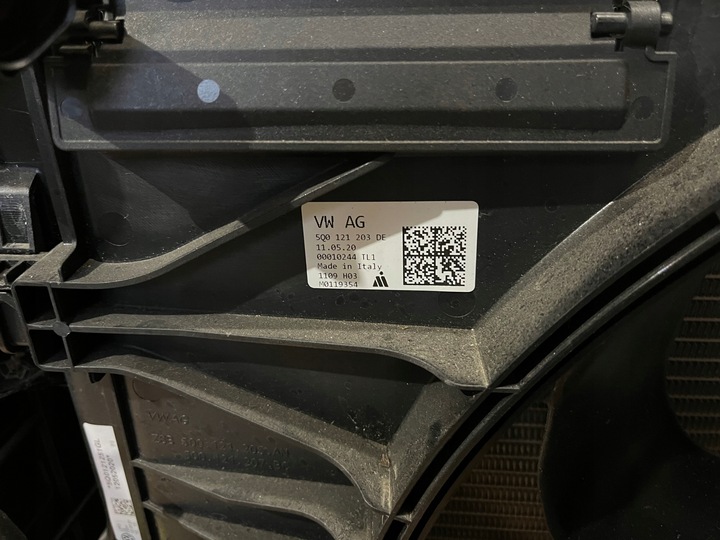 фото №9, Audi q3 83a 35 tfsi 150 km pas pelka радіатор вентилятор 5q0121203de 2019-