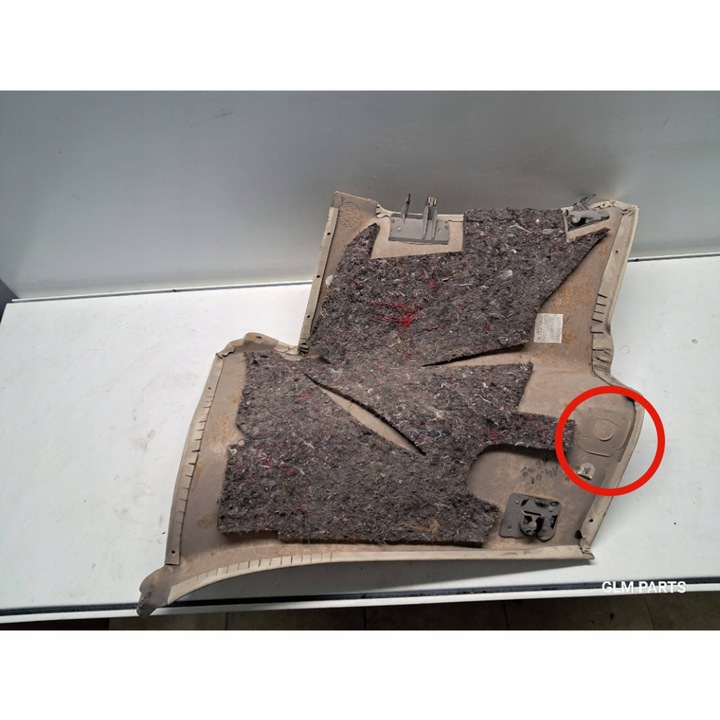 фото №8, Mercedes-benz sl r230 лівий боковина задній світлий beż