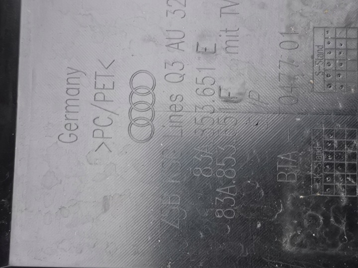 фото №14, Решітка решітка радіатора audi q3 ii 83a s-line 83a853651e