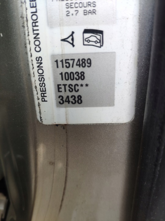фото №8, Peugeot 308 i t7 citroen головний гальмівний циліндр abs 9665734680 0265800838