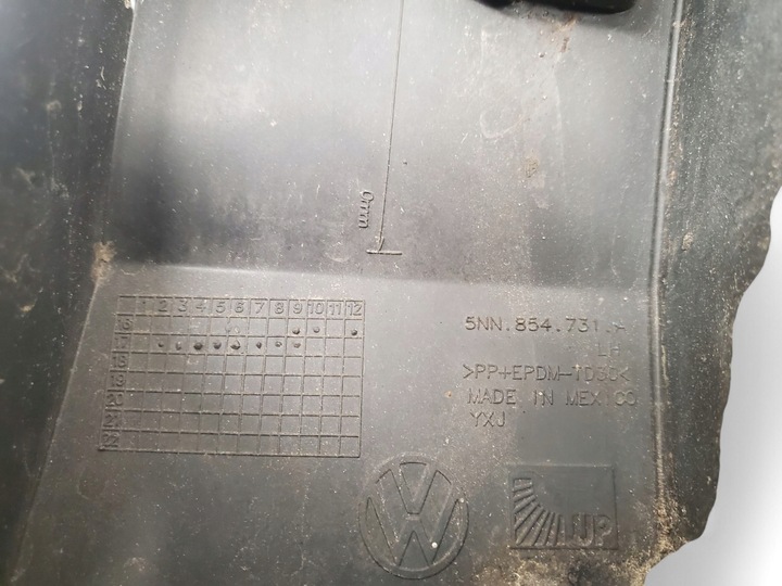 фото №9, Volkswagen tiguan 5nn854731a ліва сторона планки, накладки