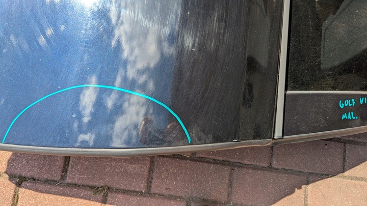 фото №11, Двері задні зад праві vw golf vi hb lc9x