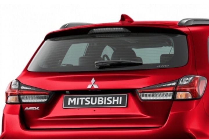 фото №1, Mitsubishi asx крышка багажника синяя d06 красная p62