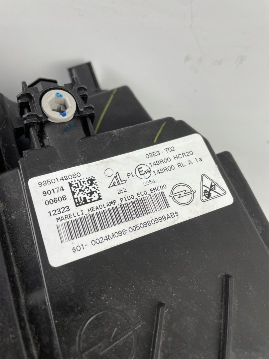 фото №7, Opel grandland x рестайлінг права фара передня 9850148080 повний led