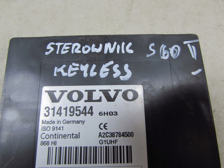 фото №5, Volvo s60 ii v60 xc60 10-17 модуль блок управления  keyless 31419544