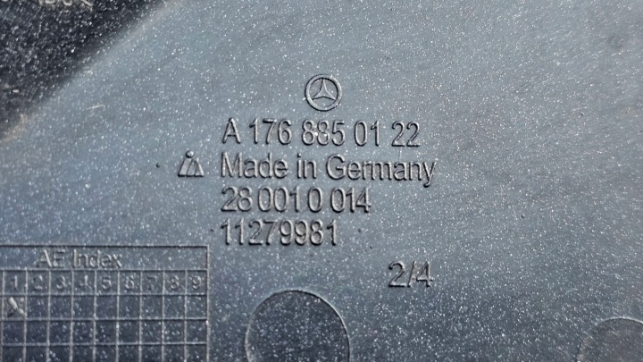 фото №14, Заглушка фаркоп омывателя mercedes a w176 a1768850123 a1768850223 8850122