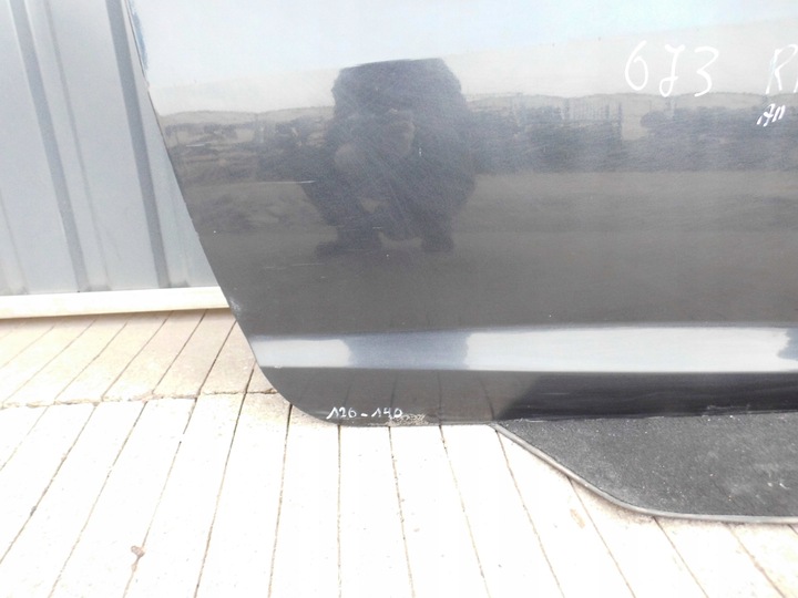 фото №2, Двері seat ibiza 6j iv 3 двері праві чорні