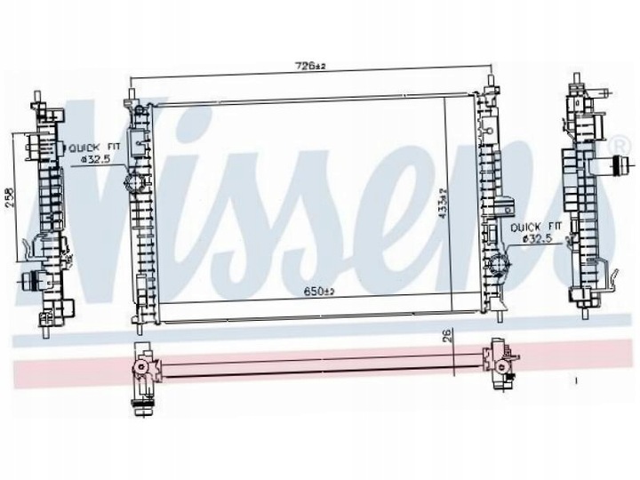 фото №2, Радіаторів opel grandland 1.2-2.0 grandland 1.2-2.0 astra l 1.2 1.5