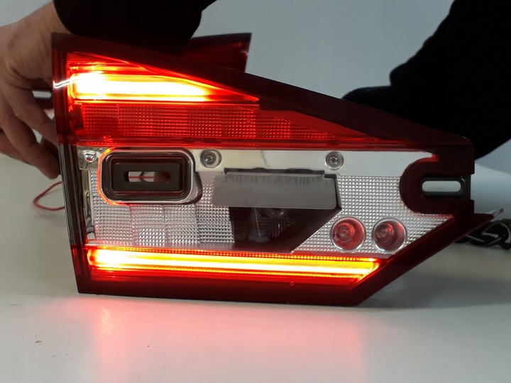 фото №12, 4x лампа задняя хром ford mondeo mk5 рестайлинг 2019- hb