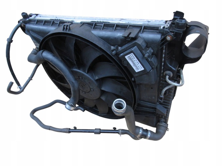 фото №11, Mercedes ml w164 164 3.0 радиатор радиатор вентилятор комплект a2515000703