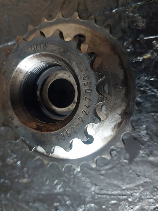 фото №8, Колесо зубчасте ланцюга розподільний вал bmw 5 e39 530d m57d30 2247053 13522247053